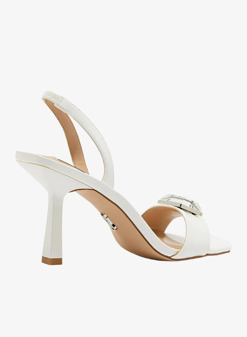 Steve madden venues white women's sandals