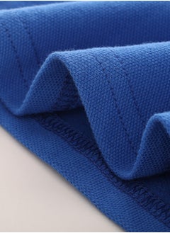 HaveDream New Summer Boys Solid Color Polo Shirt - Blue - Suitable For Height 130CM  - Image 4