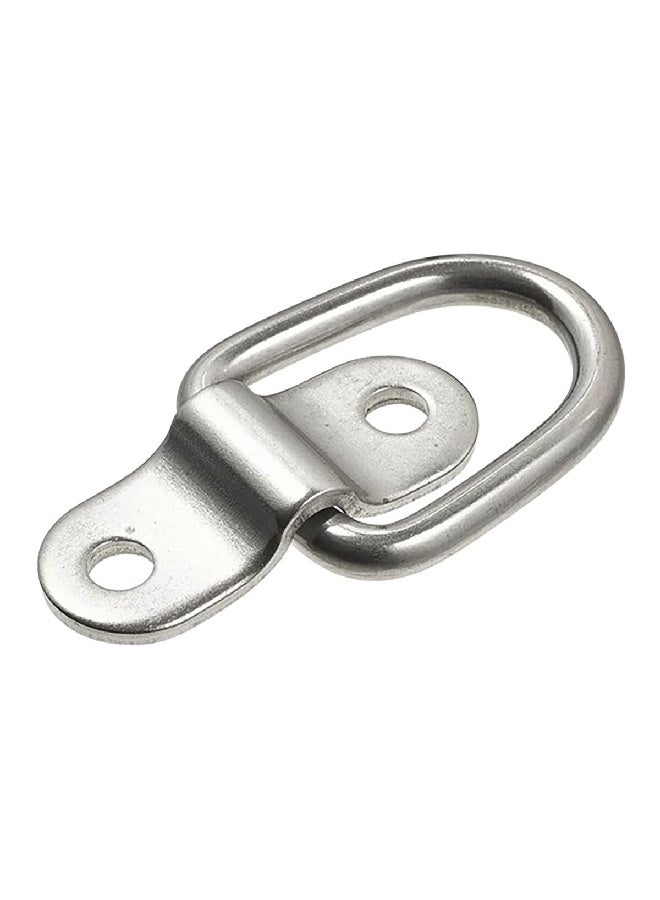 Keeper_Corporation 4-Piece Chrome-Plated Toggle-Bolt Design Wire Ring Anchor Point Set Silver 1.5 Inch 04522 - Image 3