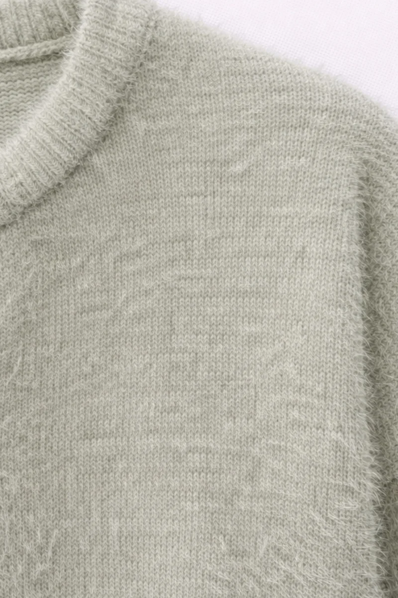 ميكسراي Mixray Oversized Jacquard Button Cardigan