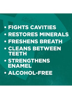 Tom's of Maine Tom's Of Maine Whole Care Natural Fluoride Mouthwash, Fresh Mint, 16 Oz (Pack of 3) (Packaging May Vary)  - Image 3