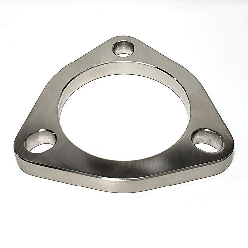 Stainless Bros 2.5" 3 Bolt Stainless Steel Exhaust Flange SS304 - Stainless Bros - Image 1