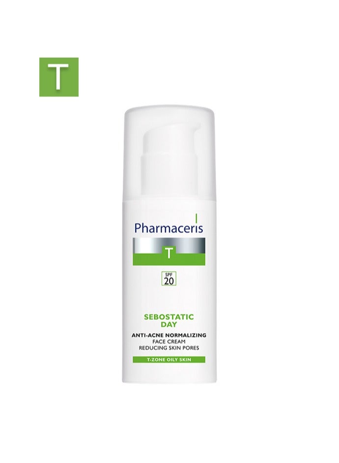 Pharmaceris Anti-Acne Normalizng Face Cream Sebostatic Day, 50ml