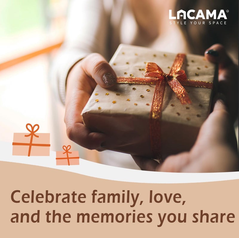 Lacama Mothers Day Gift for Mom Women Family Photo Frame Gifts, This Is Us Picture Frame Housewarming Christmas Wedding Gifts for Couples Farmhouse Rustic Wood Hanging Photo Wall and Table Top Frames - Image 3