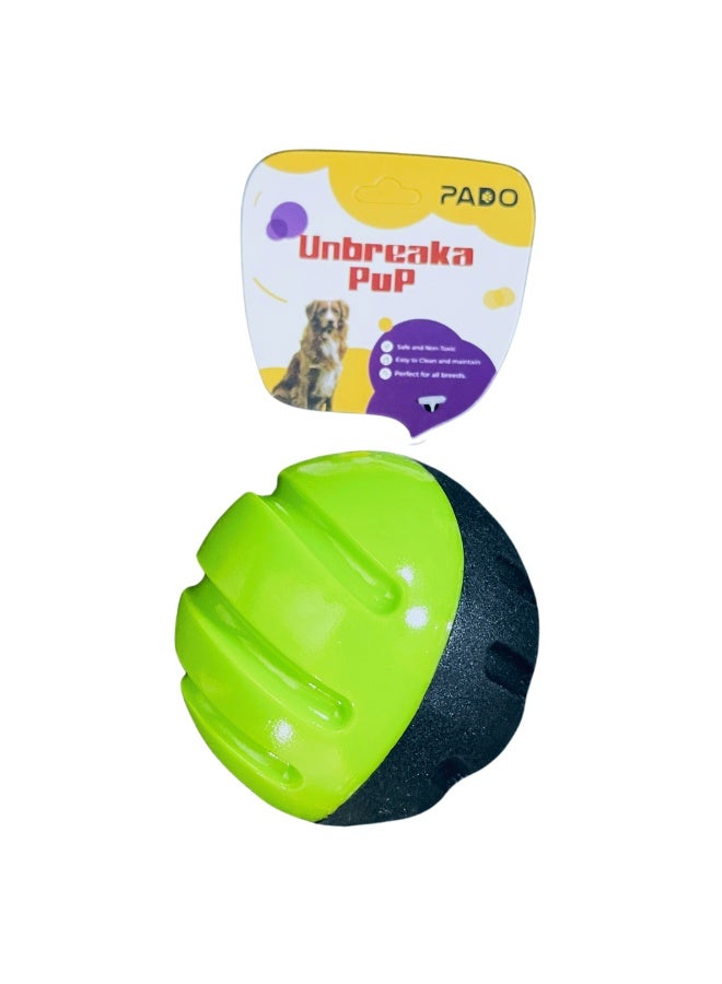 Pado Green And Black Ball Tougher Toy (⌀9.5cm) - Image 2