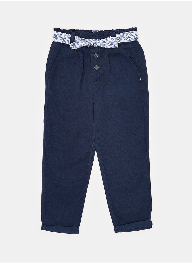 Okaidi Blue Pants for Boys  - Image 1