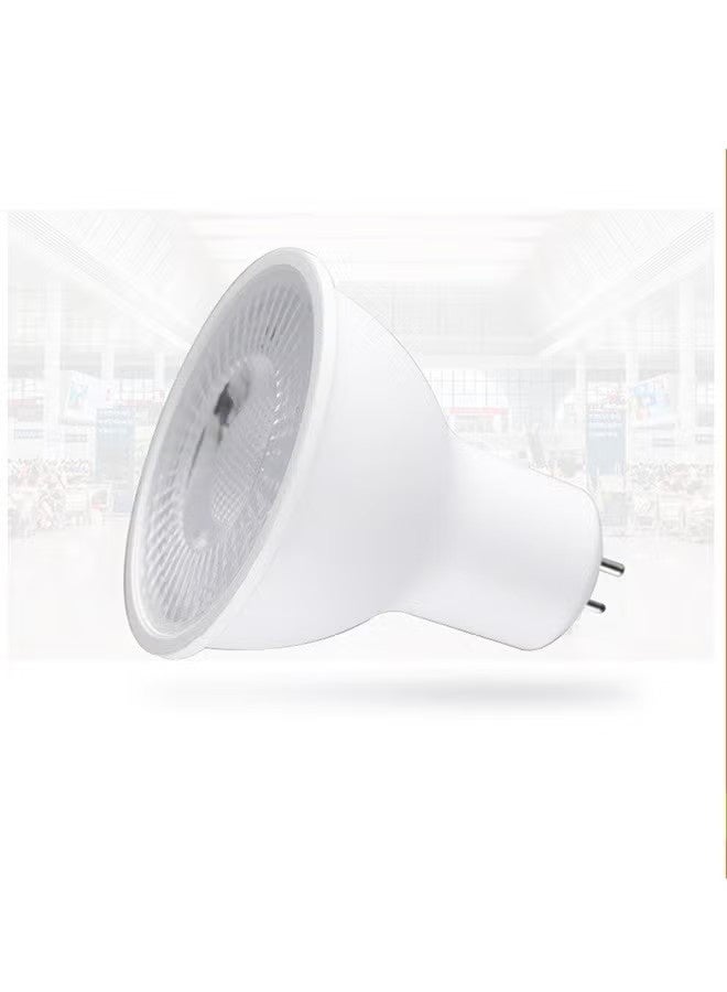 GMORO 10 Pack MR16 LED Bulb,GU5.3 Bi-Pin Base MR16 LED Bulbs, 7W (70W Equivalent) 6000K Warm for Spot Lights, Recessed, Tracking Lights, 240V - Image 2