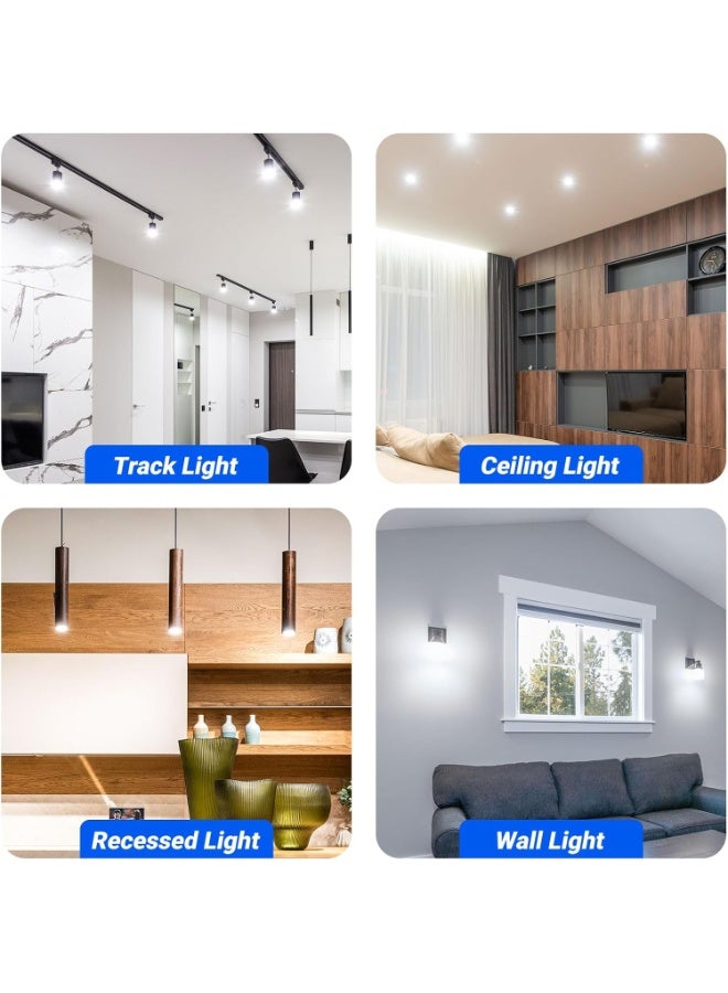 GMORO 10 Pack MR16 LED Bulb,GU5.3 Bi-Pin Base MR16 LED Bulbs, 7W (70W Equivalent) 6000K Warm for Spot Lights, Recessed, Tracking Lights, 240V - Image 3