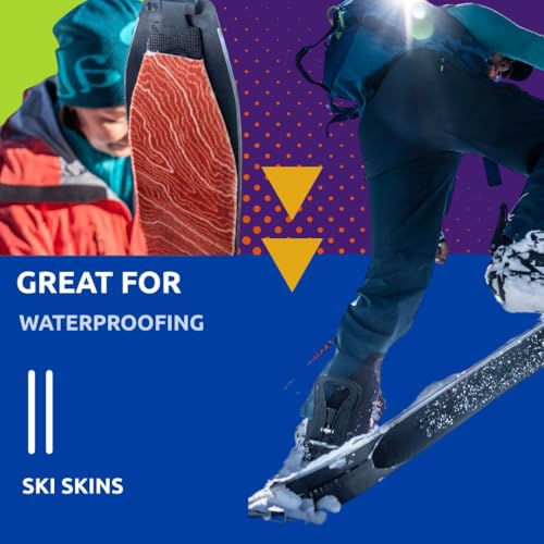 Nikwax Ski Skin Proof Waterproofing, Enhances Performance, Prevents Ice Build Up, Ski Care, Liquid Wax, Backcountry Skiing - Image 3