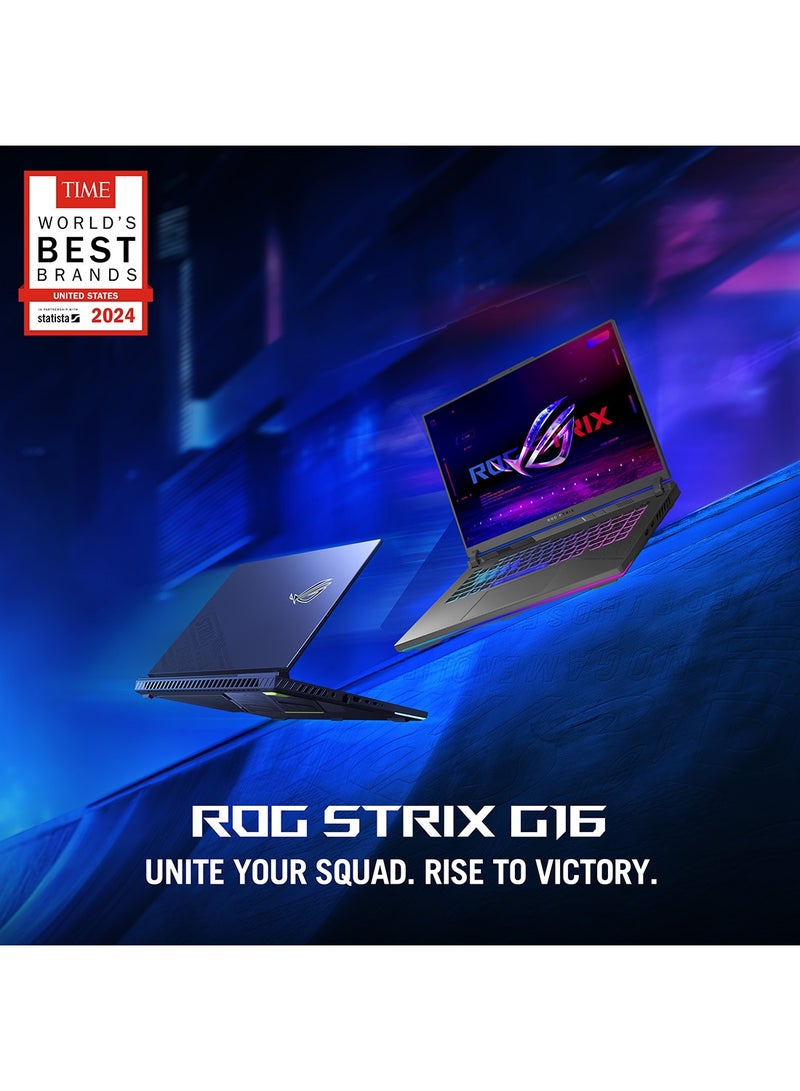 أسوس ROG Strix G16 Laptop With 16-Inch Display, AMD Ryzen 9 8940HX Processor/16GB RAM/1TB SSD/Windows 11 Home Arabic Eclipse Gray - Image 2