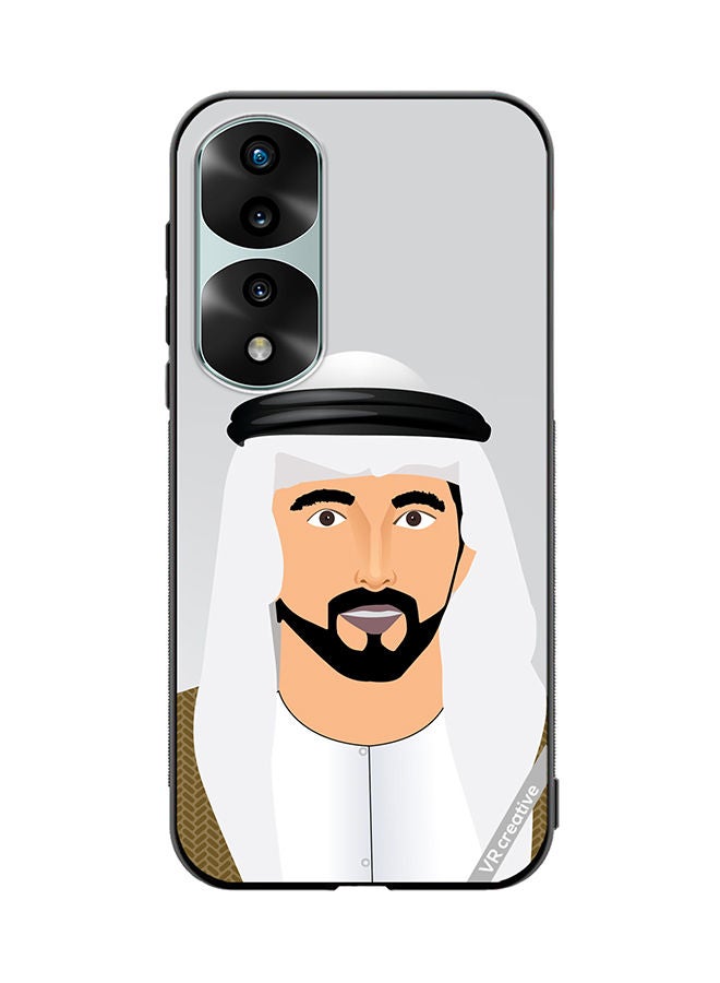 VR CREATIVE Protective Case Cover For Honor 70 Pro Sheikh Hamdan Bin Mohammed Bin Rashid Al Maktoum Design Multicolour - Image 1