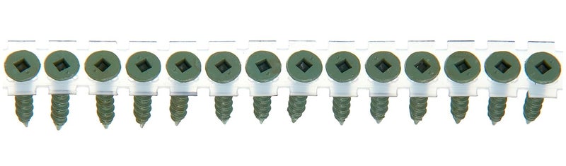 Senco 08T125W DuraSpin #8 x 1-1/4-inch, Cement Board Collated Screw, 1,000 Ct. - Image 2