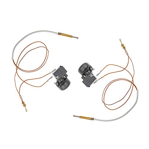 Timsec 2Packs Patio Heater Thermocouple and FD4 Dump Switch, 23.5" Longer Thermocouple Compatible with Most Brand Propane Gas Outdoor Heater, Garden Heater, Room Heater - Image 1