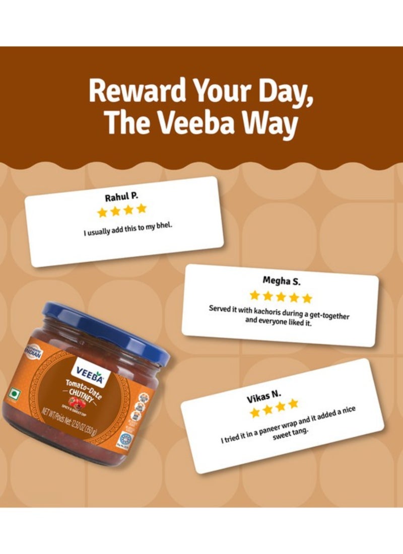 Veeba Tomato Date Chutney - Image 5