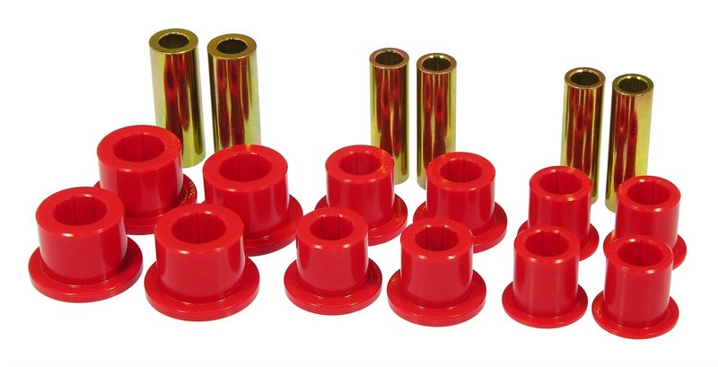 Prothane (6-1025) 99-04 Ford F250/350 SD 2/4wd Front Leaf Spring Bushings - Red - Image 2