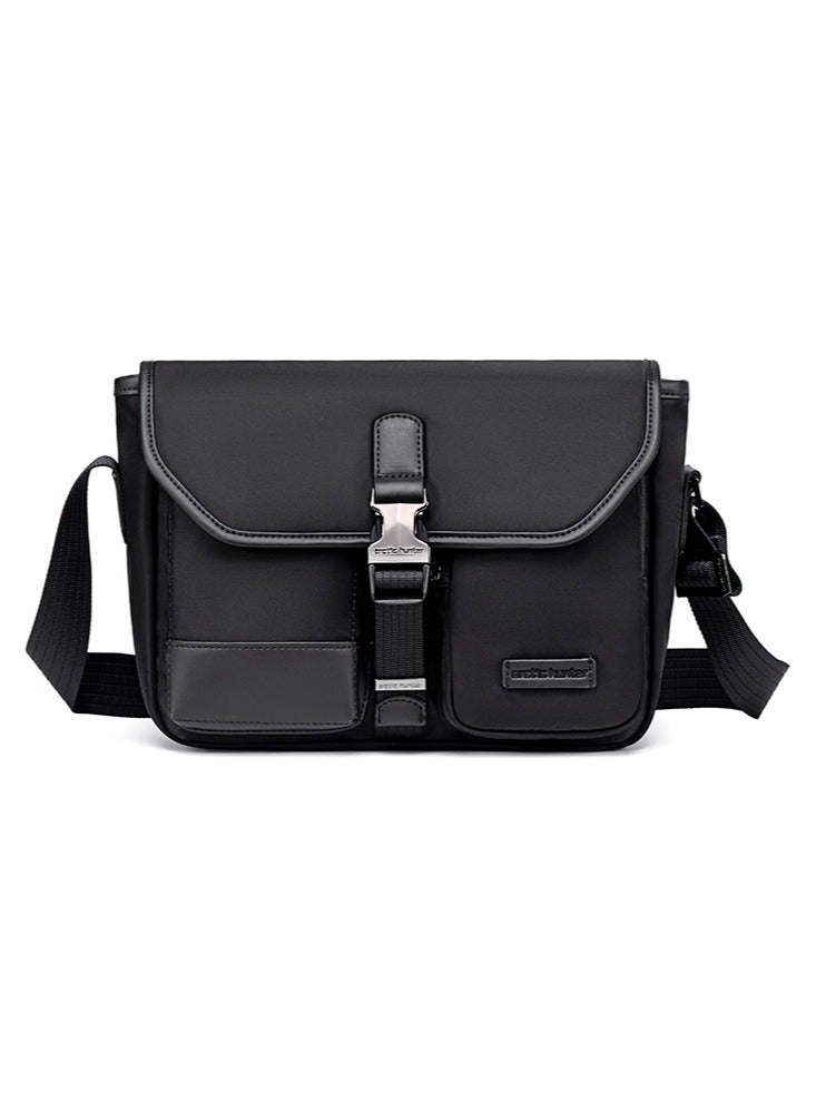 ARCTIC HUNTER Business Travel Crossbody Sling Bag, Small Work Office Wallet Messenger Bag with Tablet Compartment for Men, Black  - Image 1