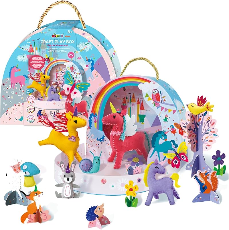 Avenir - Craft Play Box - Unicorn Wonderland