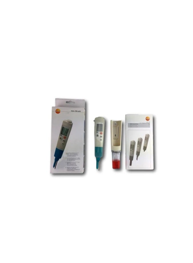 Testo 206-pH1 Digital pH Meter Starter Set (0563 2065) – Waterproof Liquid Tester Kit with Calibration Bottles & Case - Image 2