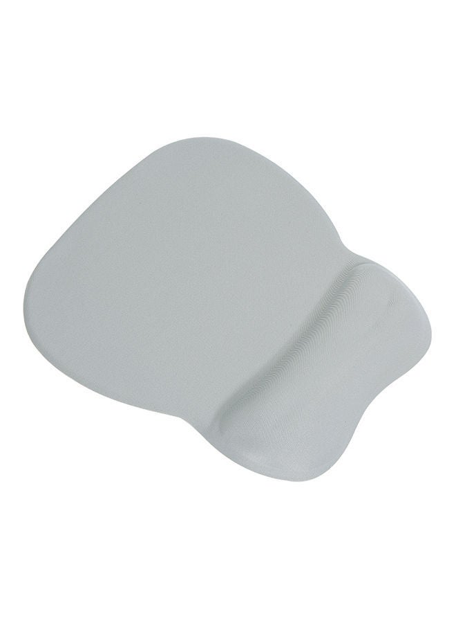 NIBEMINENT Mouse Pad Soft Gel Mat with Wrist Rest Support Grey - Image 1