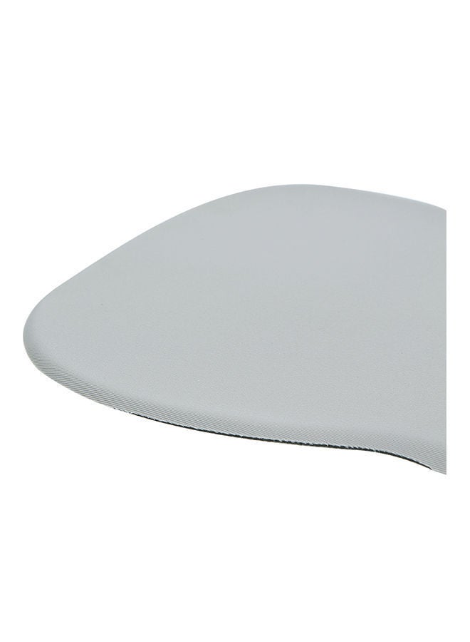 NIBEMINENT Mouse Pad Soft Gel Mat with Wrist Rest Support Grey - Image 2