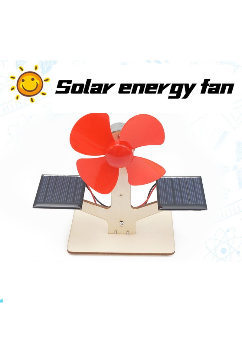 Solar fan material Solar Fan Power Generation Technology DIY Materials  Science Toys Handmade Physic