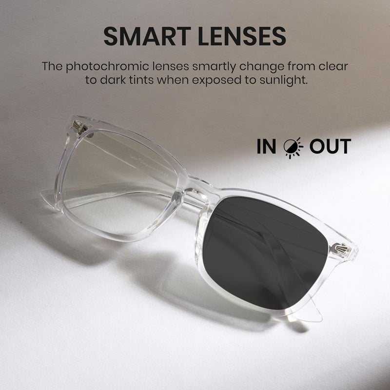 Cyxus Blue Light Glasses for Men Women Reduce Eye Strain UV Blocking for Computer Screen 8082 - Image 3