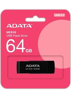 ADATA UC310 64GB USB3.2 Black USB Memory UC310-64G-RBK  - Image 2