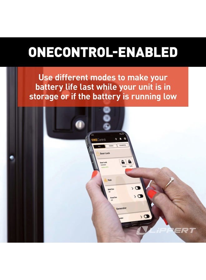 Lippert Components Keyless RV Door Lock with Bluetooth - Right - Image 4