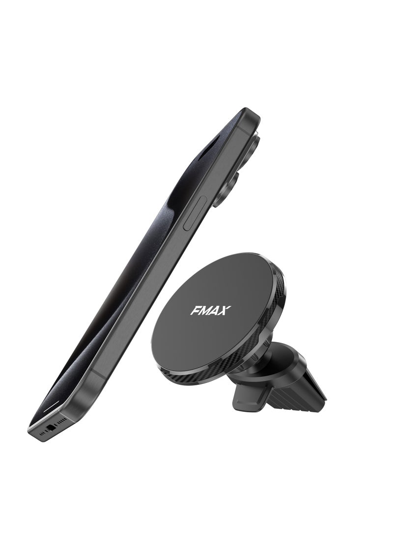 FMAX Magsafe compatible car phone holder for iPhone and foldable with 360 degree rotation - Image 2