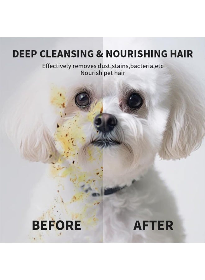 Mumoo Bear Pet Bathing Wipes for Dogs & Cats, Cleaning & Deodorizing Grooming Gloves, Nourish Fur Glove Wipes for Daily Care and Traveling, Rinse Free, 1 Pack, 6 PCS - Image 3