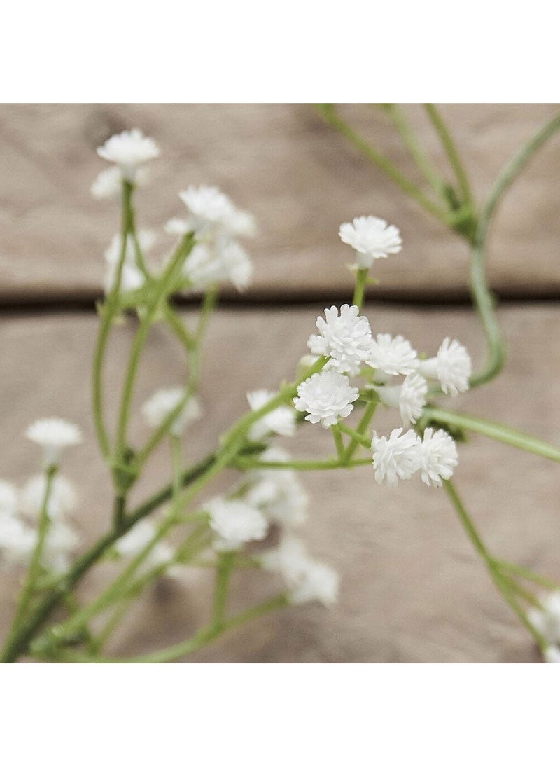 Ginger Ray Floral Wedding Garland Plastic Green White 180cm - Image 3