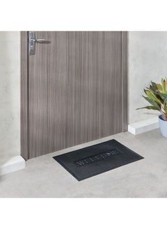 Home Box Welcome Moulded Rubber Doormat 70 x 45 cm  - Image 1