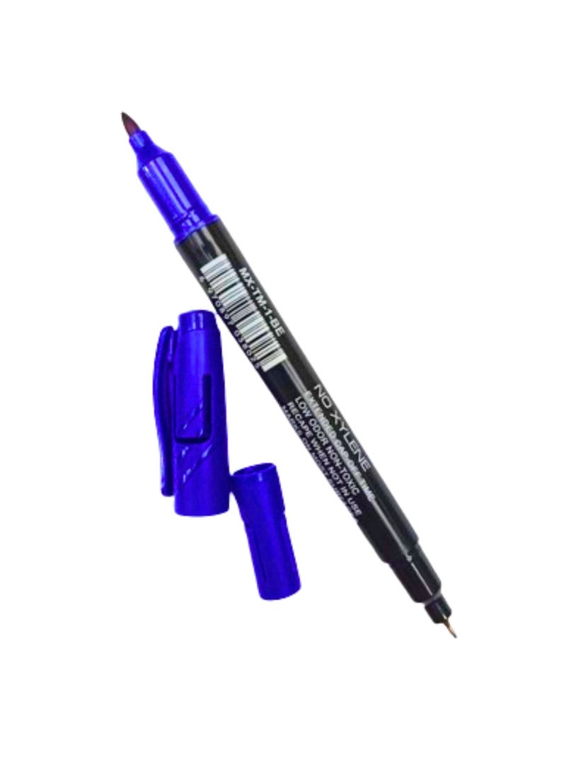 Libra Twin Marker Blue (Pack of 6) - Image 3