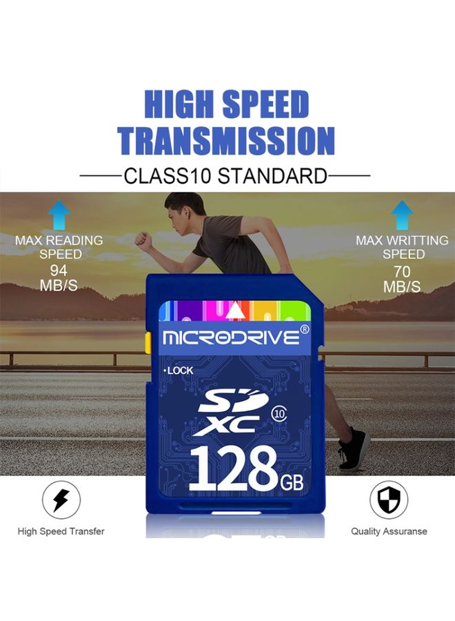 BURAQ Microdrive 128GB High Speed Class 10 SD Memory Card for All Digital Devices with SD Card Slot - Image 3