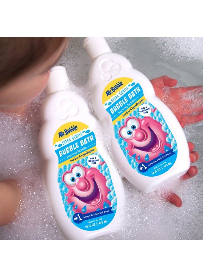 Mr. Bubble Mr Bubble Bubble Bath Extra Gentle 16 Ounce (473ml) (2 Pack) - Image 4