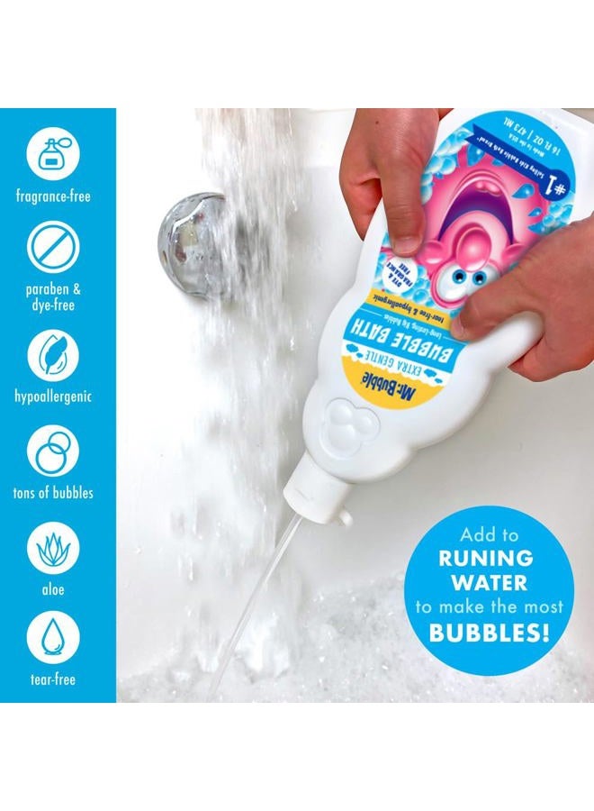 Mr. Bubble Mr Bubble Bubble Bath Extra Gentle 16 Ounce (473ml) (2 Pack) - Image 5