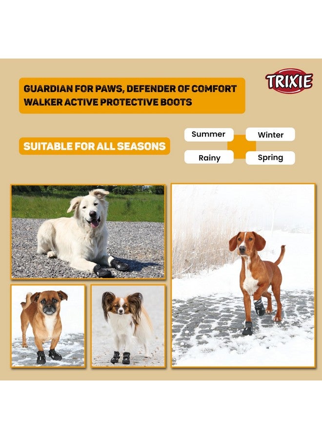 تريكسي أحذية حماية نشطة للكلاب، قطعتان (كبيرة) - Image 4