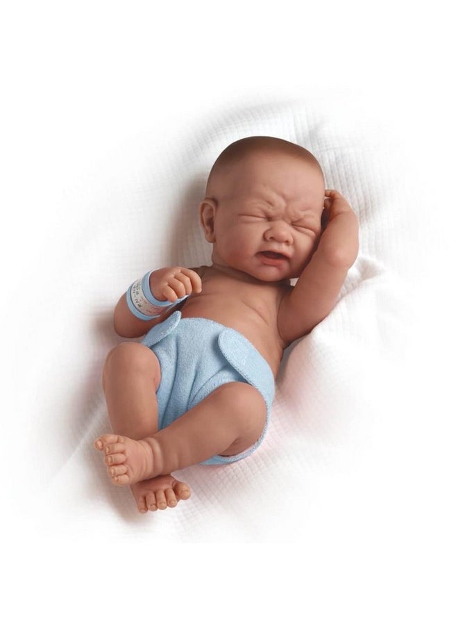 JC TOYS La Newborn Boutiquerealistic 14 Anatomically Correct Real Boy Baby Dollall Vinyl “First Tear” Designed By Berenguermade In Spain  - Image 5