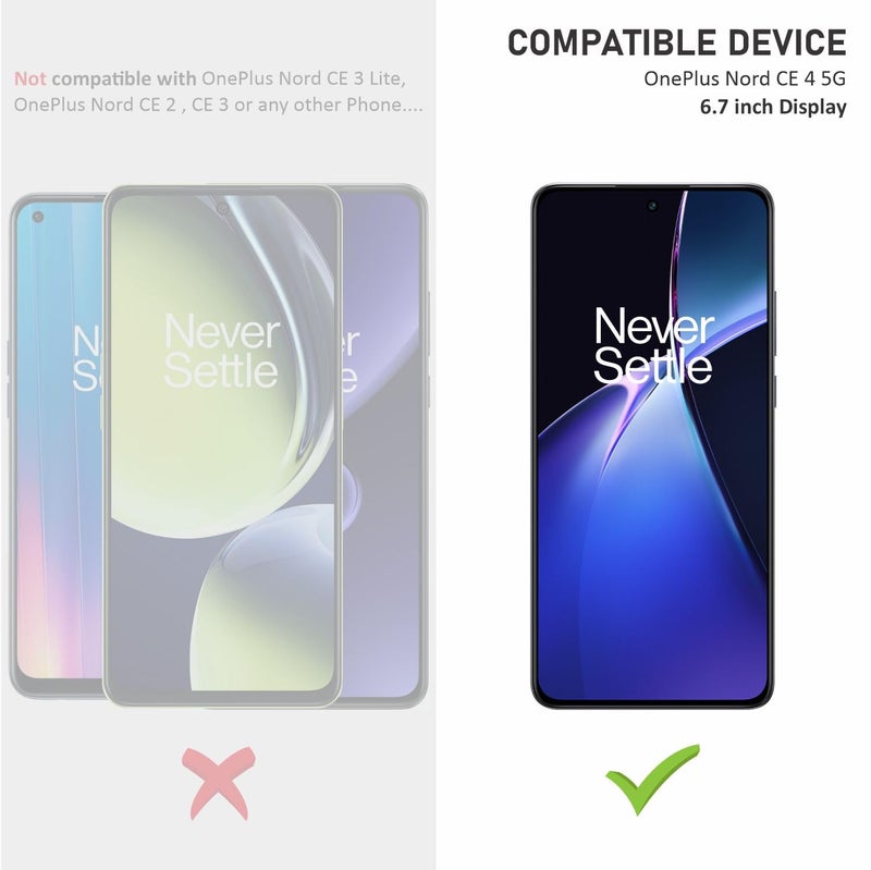 SupCares Tempered Glass for OnePlus Nord CE 4 (6.7 Inch) With Installation Kit | Military-Grade Gorilla Screen Protector | Edge to Edge Coverage | Black - Image 2