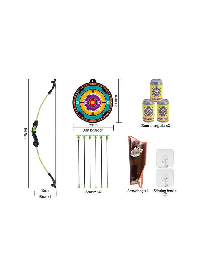 Bluejw Luminous Sucker Bow And Arrow Toy Entry Version Children's Archery Toy Suit 3 Years Old - Image 1