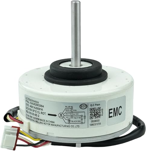 IXGPUTS Air Conditioner Fan Motor EAU62983004 4681A20091K RD-310-30-8E-2 SIC-41CVJ-F130-5, Inverter air Conditioner DC Motor fit for LG Inverter air Conditioner, DC310V 30W 0.14A CCW 1400RPM - Image 1
