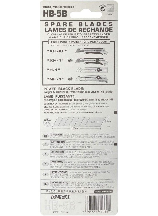 OLFA Cutter Spare Blade Hb-5B - Image 3
