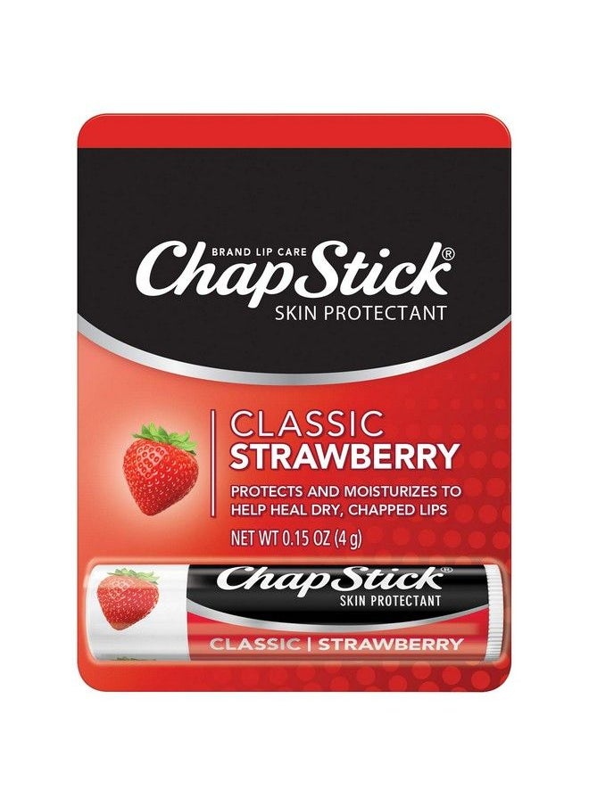 chapstick Classic Strawberry Lip Balm Tubes  - Image 2