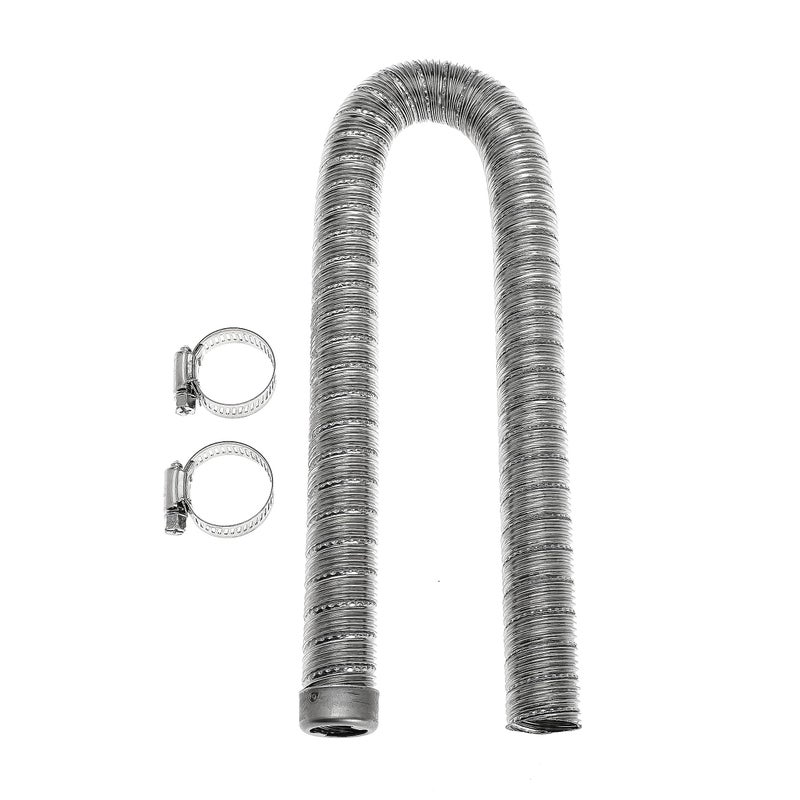 Gopayia 200cm 1 inch Heater Exhaust Pipe Generator Exhaust Extension Fuel Tank Gas Vent Hose with Clamps - Image 4