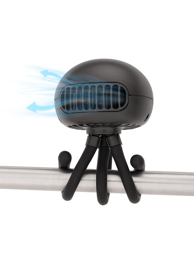 Asani Rechargeable Battery-Operated Fan with 3 Breeze Settings and Quiet Motor  - Image 1