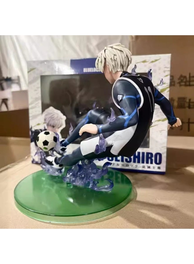 عام الأزرق السجن ناجي سيشيرو سطح المكتب الديكور شخصية نموذج جمع الديكور اللعب هدايا للعائلة والأصدقاء - Image 3