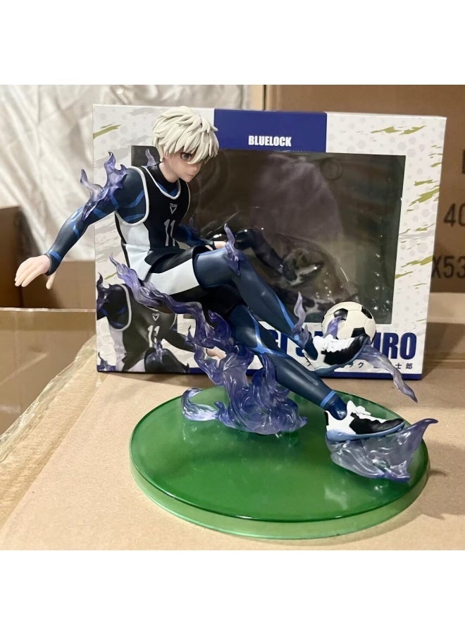 عام الأزرق السجن ناجي سيشيرو سطح المكتب الديكور شخصية نموذج جمع الديكور اللعب هدايا للعائلة والأصدقاء - Image 1