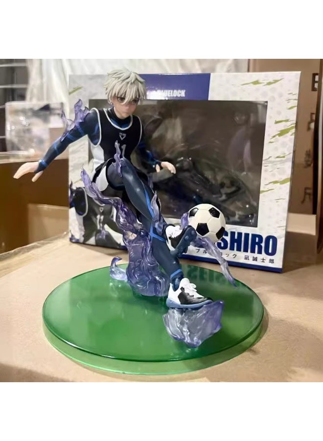 عام الأزرق السجن ناجي سيشيرو سطح المكتب الديكور شخصية نموذج جمع الديكور اللعب هدايا للعائلة والأصدقاء - Image 2