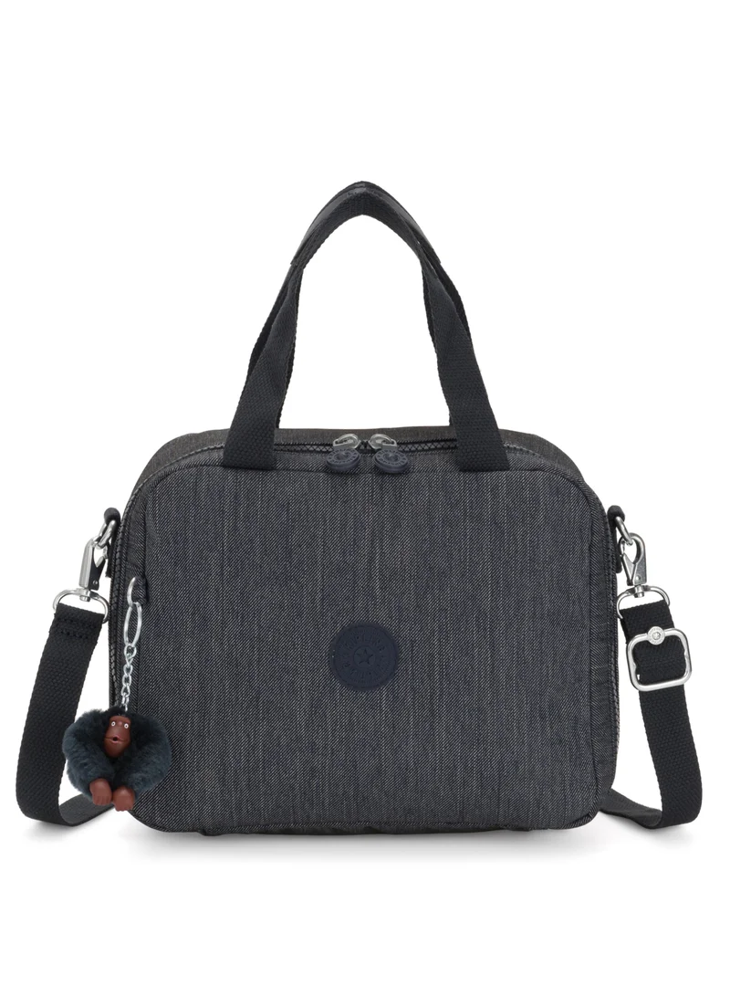 Kipling Miyo kids Insulated medium lunch bag with trolley sleeve Dark Grey