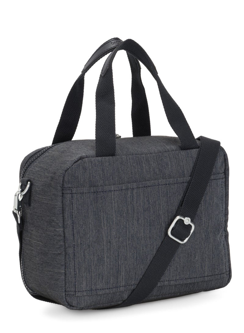 kipling Miyo kids Insulated medium lunch bag with trolley sleeve Dark Grey - Image 2